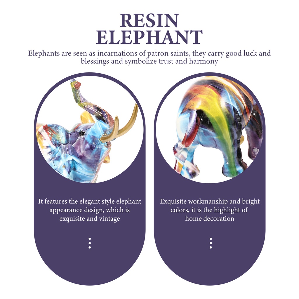 Turtle Statue Elephant Ornaments Garden Decorations