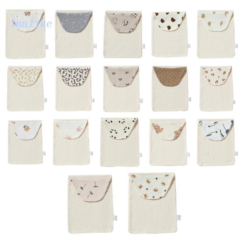 Khăn Cotton 4 Lớp Thấm Hút Mồ Hôi Cho Trẻ Sơ Sinh