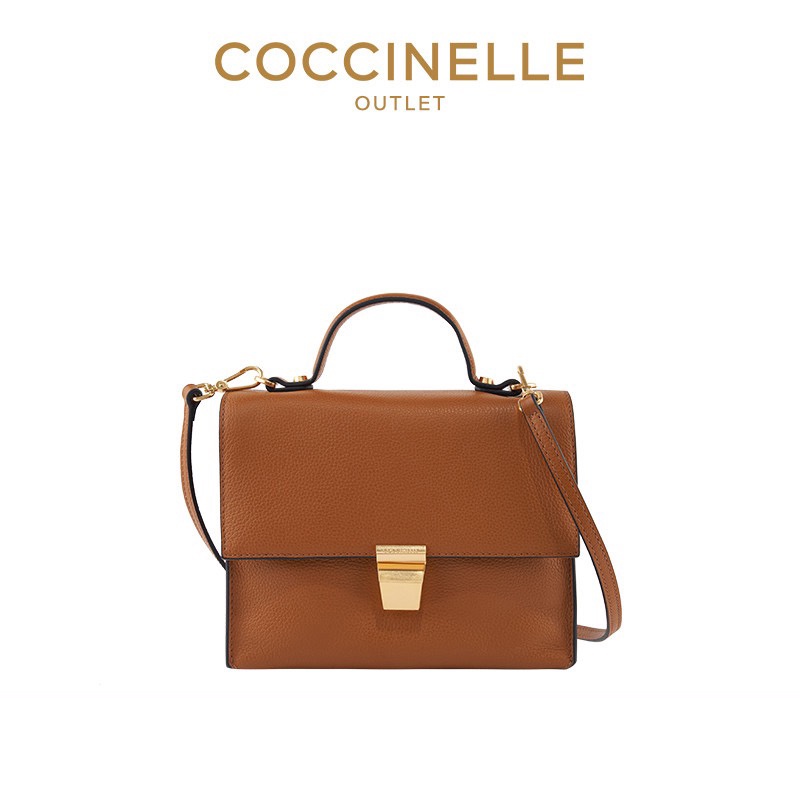 Coccinelle Túi Xách Da Thật Thiết Kế Trẻ Trung Hợp Thời Trang Cho Bạn Gái