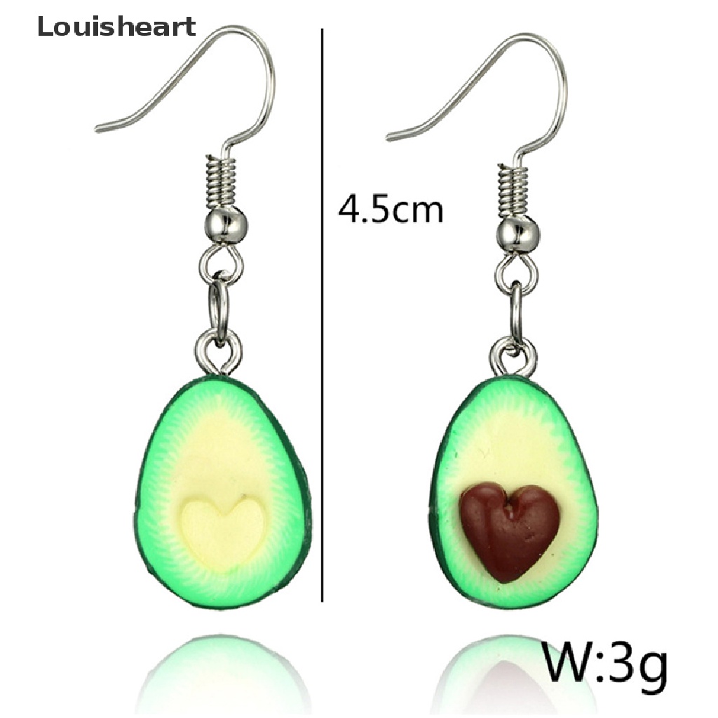 Móc Khóa Hình Trái Bơ Louisheart Sáng Tạo