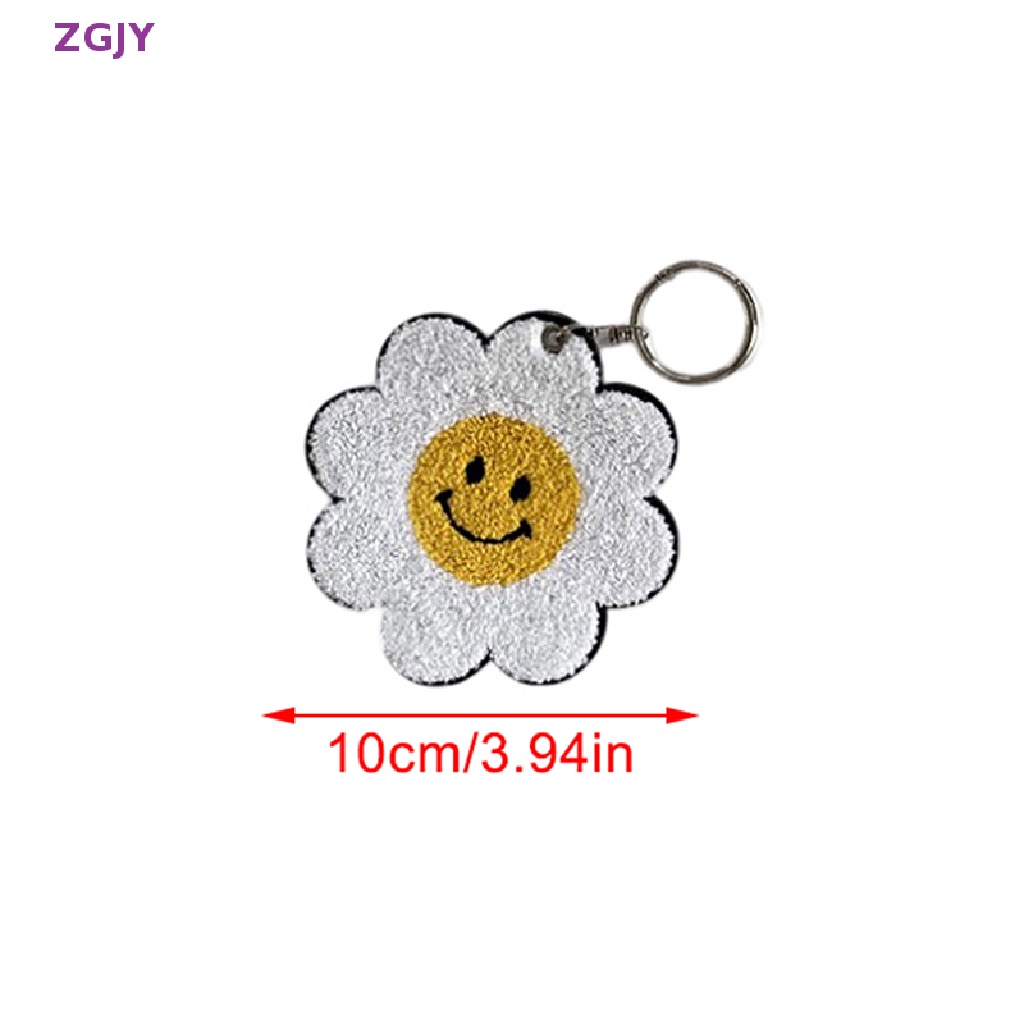 Móc Khóa Hình Hoa Hướng Dương Cười Dễ Thương Mới