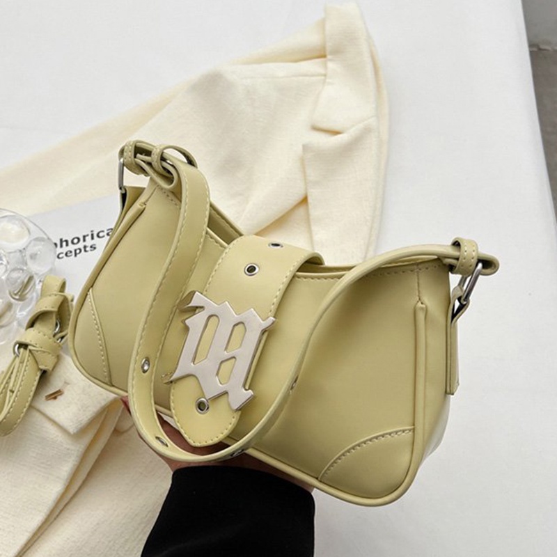 Ielgy Túi Xách Đeo Vai Phối Khóa Cài Đơn Giản Thời Trang Cao Cấp Phong Cách Pháp Có Thể Điều Chỉnh Phần Cứng Nuche Dành Cho Bạn Nữ