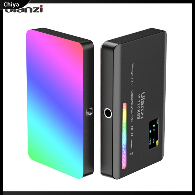 Đèn Led Ulanzi Vl120 Rgb Mini Bỏ Túi Dùng Chụp Ảnh Cầm Tay Tiện Dụng