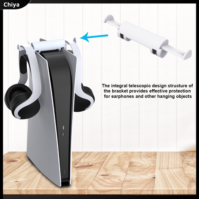 Giá Đỡ Tai Nghe Gắn Tường Kèm Móc Kép Tiện Dụng Cho Máy Chơi Game Ps5