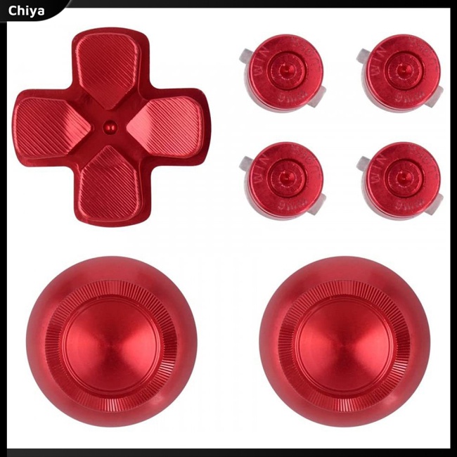 Bộ Nút Bấm Thay Thế Bằng Hợp Kim Nhôm Cho Tay Cầm Chơi Game Ps5