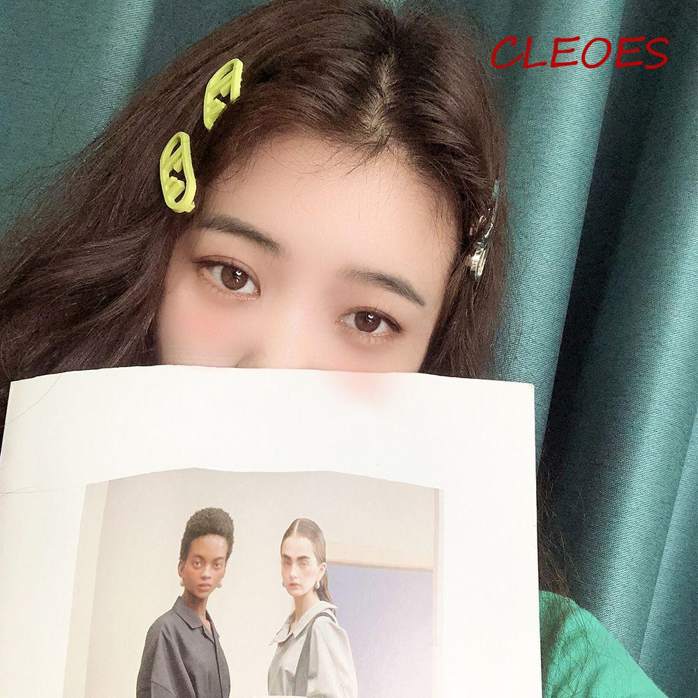 Kẹp Tóc Hợp Kim Nhiều Màu Sắc Phong Cách Hàn Quốc Dễ Thương Dành Cho Nữ