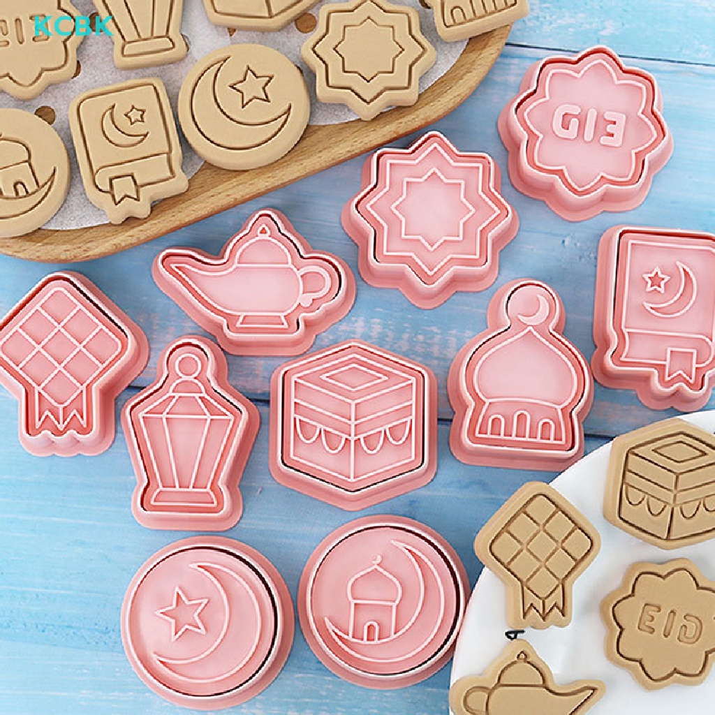 Set 10 Khuôn Nhấn Làm Bánh Quy Phong Cách Hồi Giáo