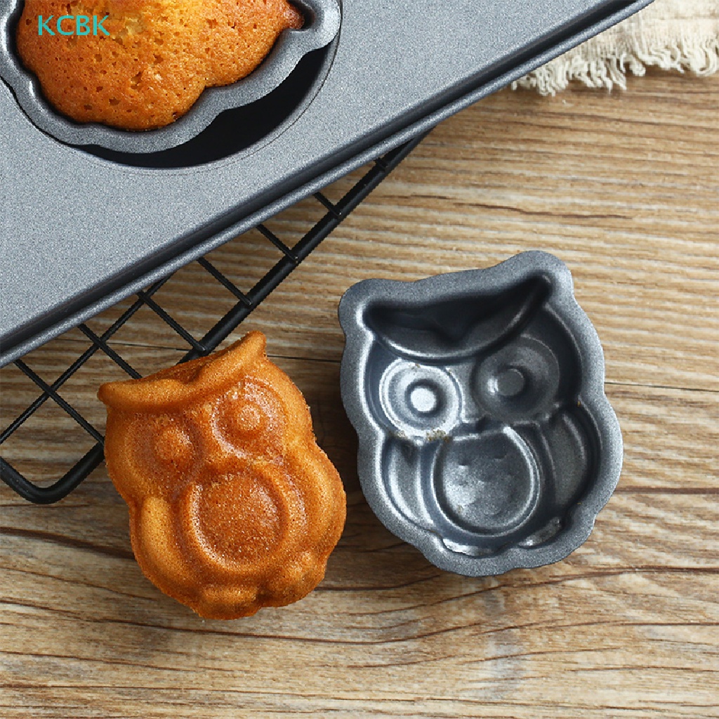 Khuôn Làm Bánh Cupcake Mini Bằng Thép Carbon Chống Dính