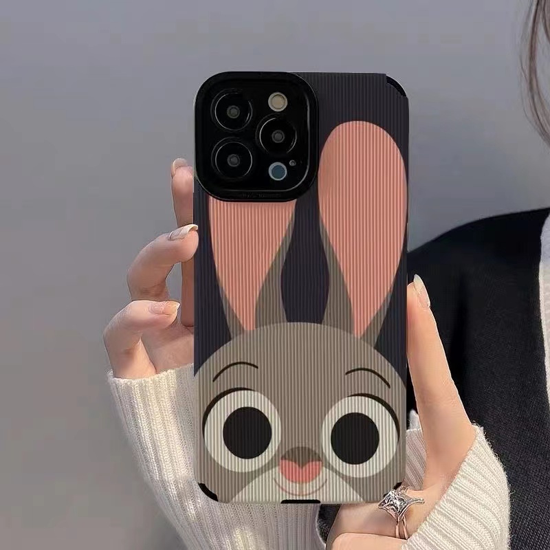 Ốp Điện Thoại Da Mềm Hình Zootopia So Cute Judy Hopps Cho iPhone 6S 7 8 Plus SE 2020 X XR XS Max 11 12 13 14 Pro Max 14 Plus 12 13