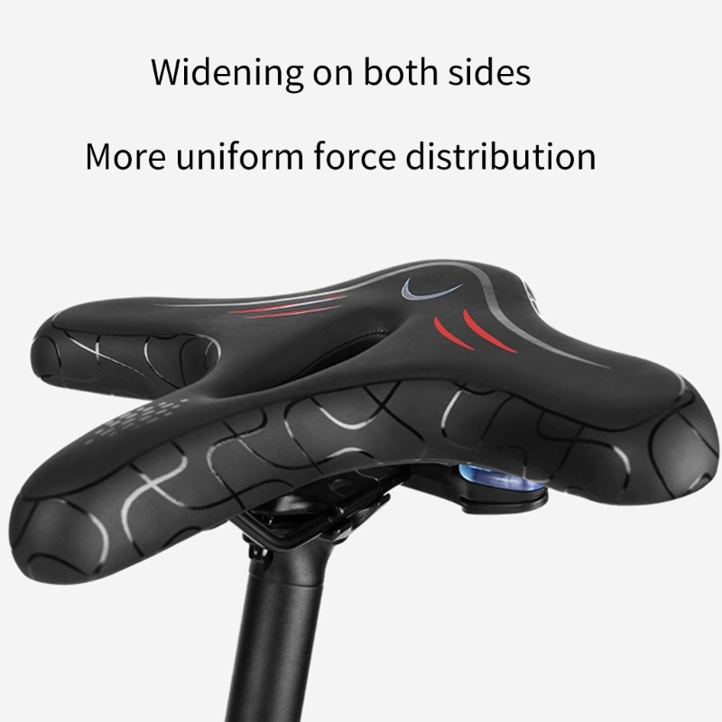 Yên Xe Đạp Bản Rộng Thoáng Khí Chuyên Dụng