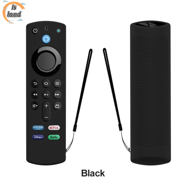 Vỏ Silicon Bảo Vệ Điều Khiển Từ Xa Chống Sốc Chống Trượt Thoải Mái Tương Thích Với Giọng Nói Alexa