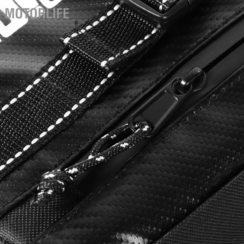 Túi Đeo Hông Bằng Sợi Carbon Chống Thấm Nước Tiện Dụng Cho Người Đi Xe Máy