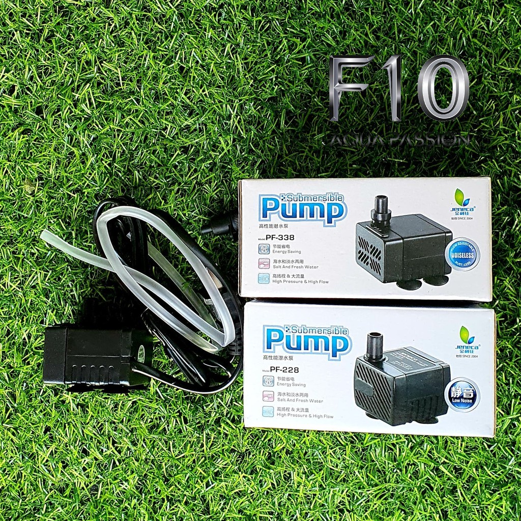 Máy Bơm chìm mini Jeneca PF - 228 và PF - 338 - Shop chuyên sỉ phụ kiện thủy sinh