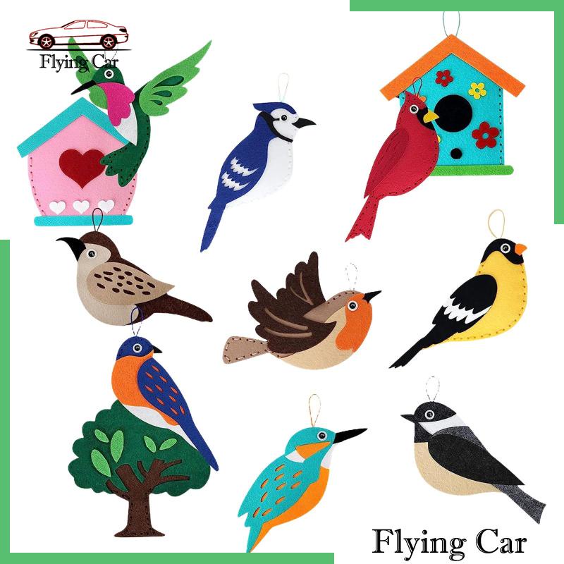 Bộ Dụng Cụ May Vá Thủ Công Hình Cá Và Chim Cho Người Mới Bắt Đầu Lzdjfmy2