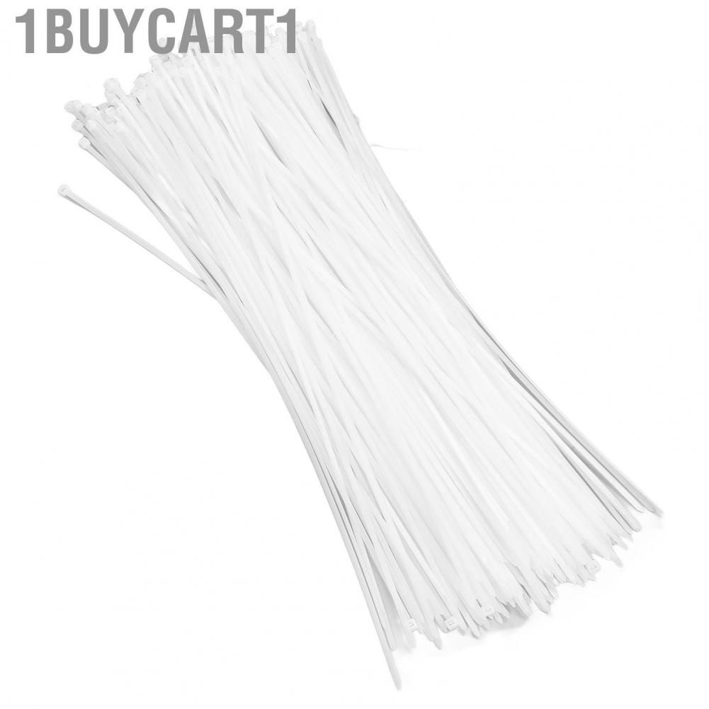 1buycart1 Cable Tie Set  Wear Resistance Wire Kit 19.6in 250Pcs for Office