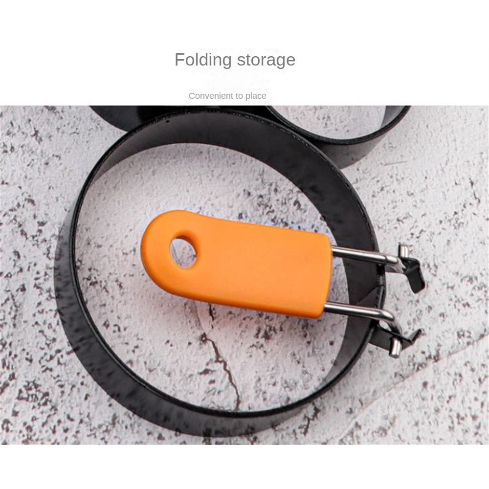 Khuôn Chiên Trứng Chống Dính Bằng Thép Không Gỉ