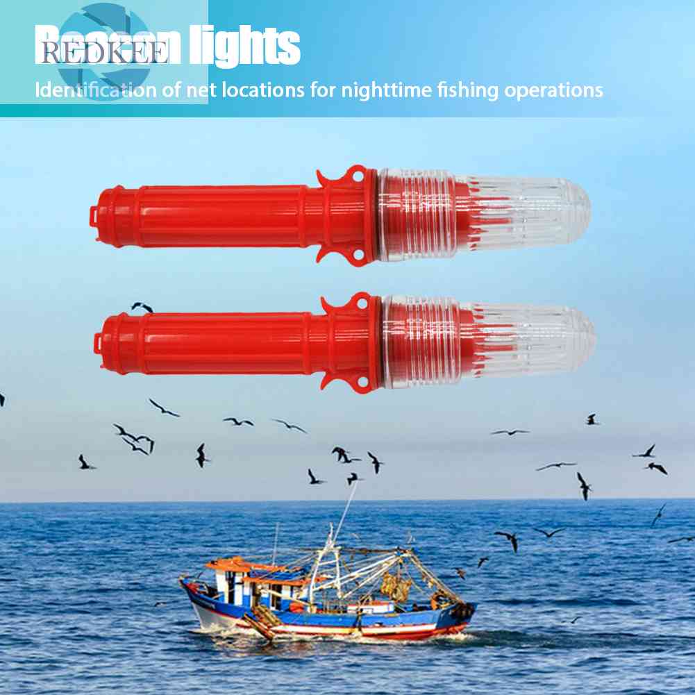 Bộ 2 Đèn Pin Chống Thấm Nước Nhỏ Gọn Tiện Dụng Cho Bánh Răng Câu Cá