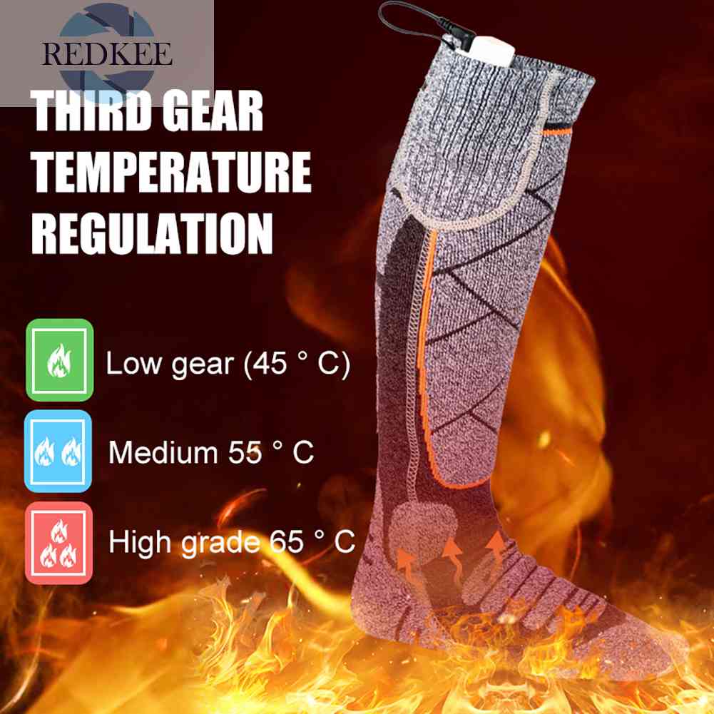 Vớ Giữ Ấm Bằng Điện Thoáng Khí Dùng Khi Đi Cắm Trại