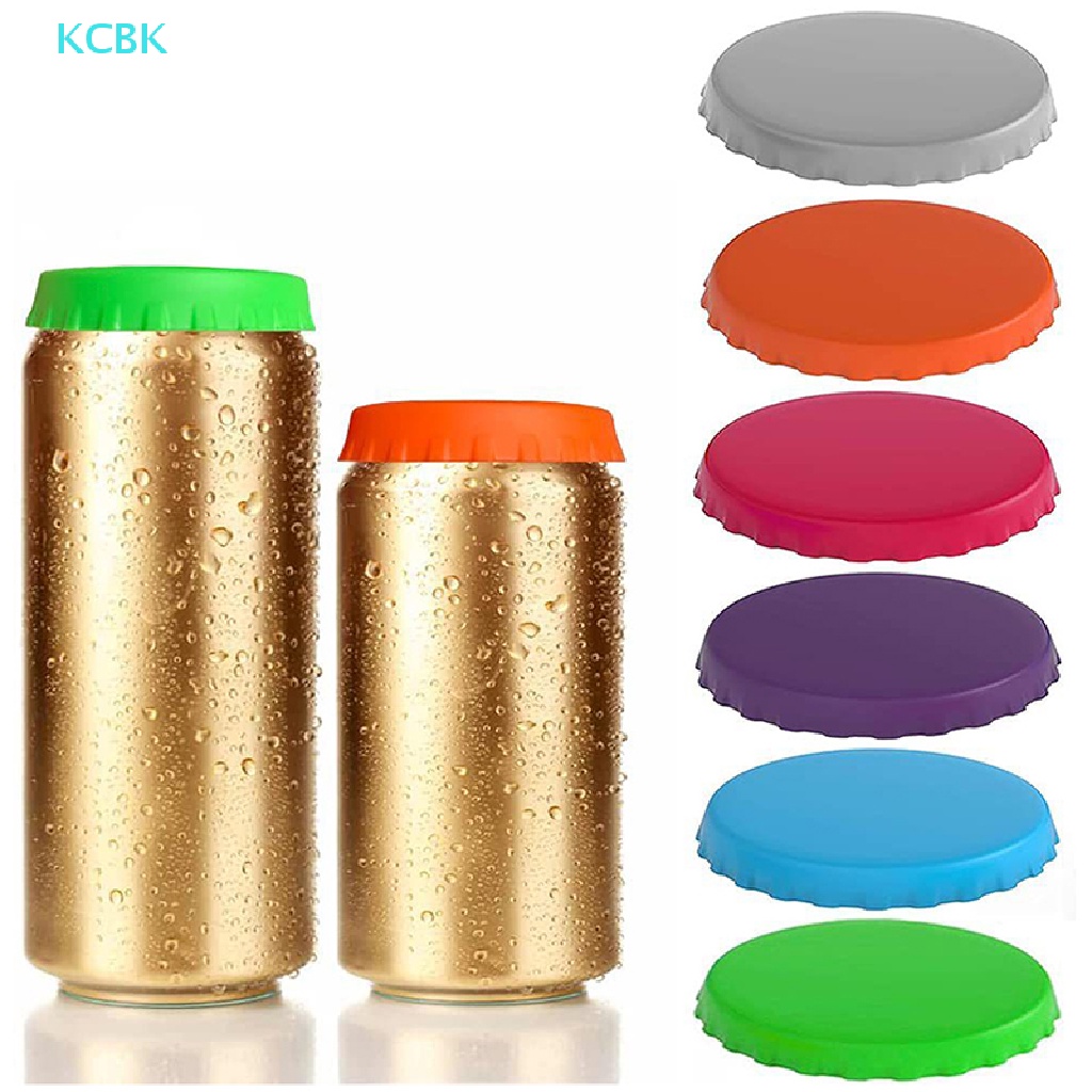 Nắp Đậy Lon Nước Ngọt Bằng Silicone Nhiều Màu Sắc