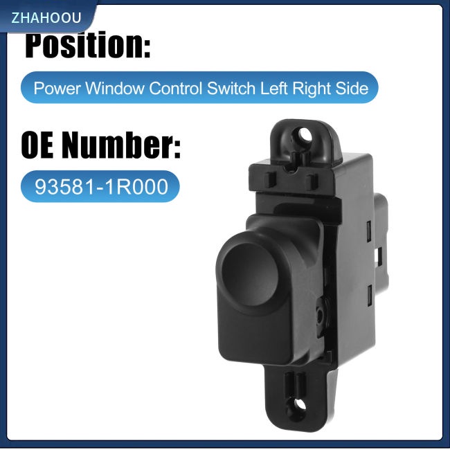 ☃Phụ Kiện Trang Trí Nhà Cửa Độc Đáo Sáng Tạo☃ Công Tắc Điều Khiển Nâng Cửa Kính 93581-1r000 Cho Accent