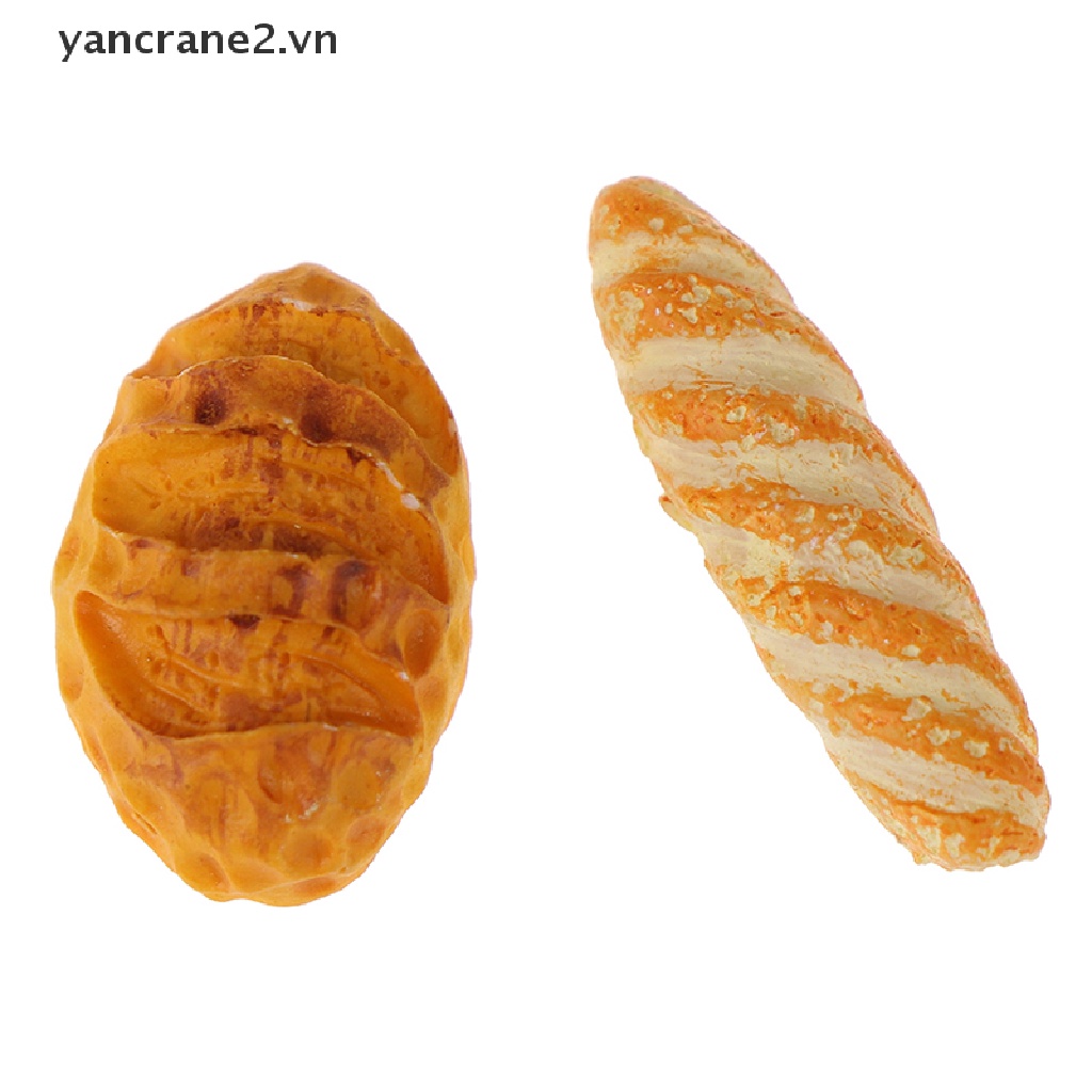 Set 4 Món Đồ Ăn Sáng / Tráng Miệng / Món Tráng Miệng Cho Nhà Búp Bê YAN2 {yancrane2.vn}