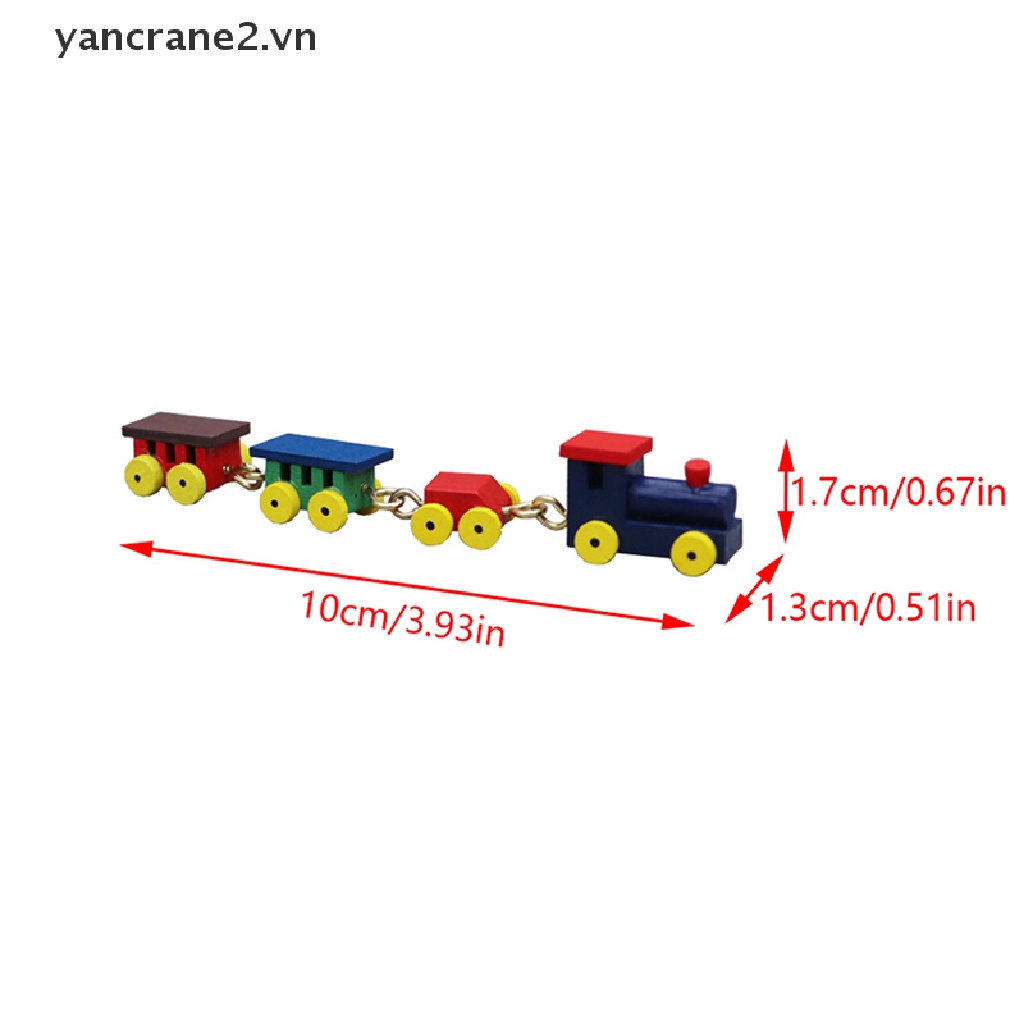 Đồ trang trí Tàu Lửa 1: 12 Độc Đáo Trang Trí Nhà Búp Bê / Tiểu Cảnh / Nhà Búp Bê 2.vn