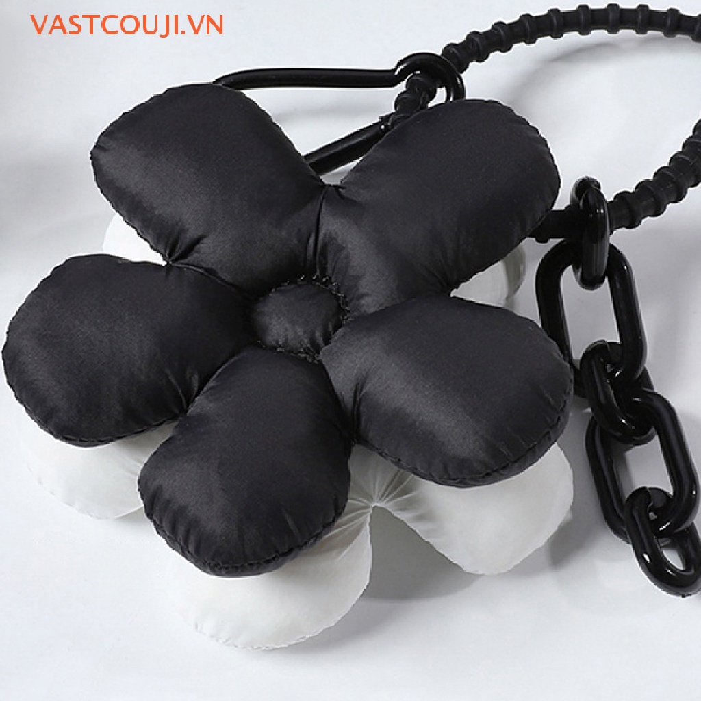 Móc Khóa Hình Bông Hoa Nhỏ Bằng Vải Dễ Thương Dành Cho Nữ