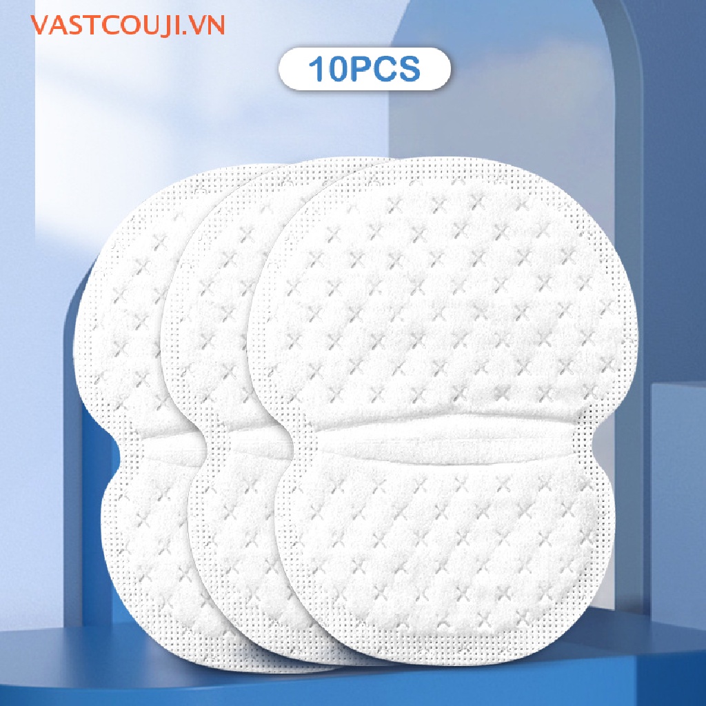 Bộ 10 Miếng Dán Thấm Hút Mồ Hôi Nách Mềm Mại Thoáng Khí
