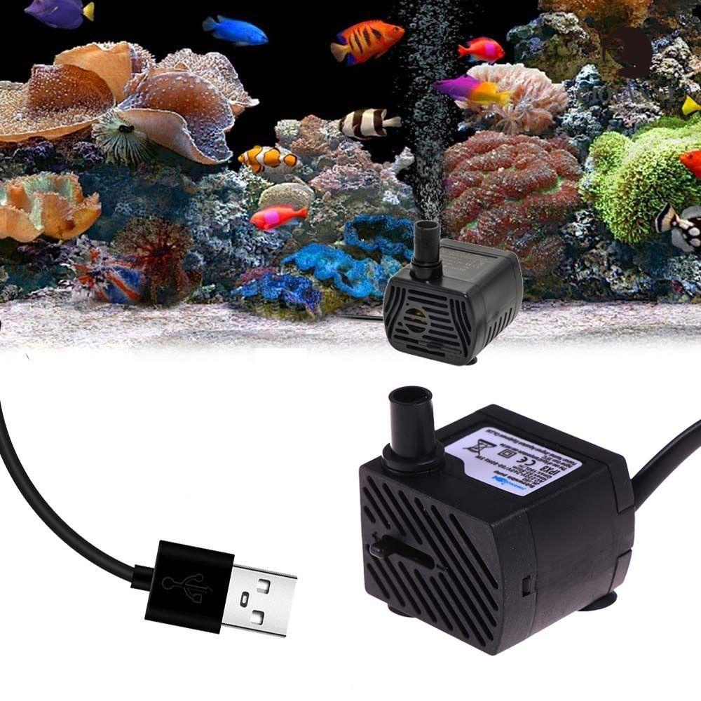 Máy Bơm Lọc Nước Cổng USB Cho Bể Cá