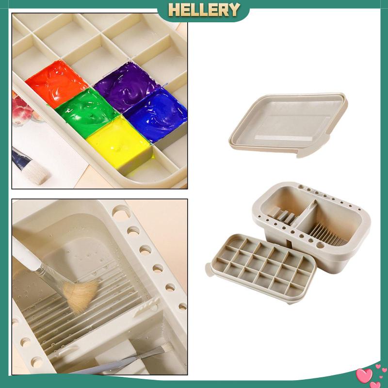 Xô Rửa Cọ Vẽ Màu Nước Bằng Acrylic Tiện Dụng