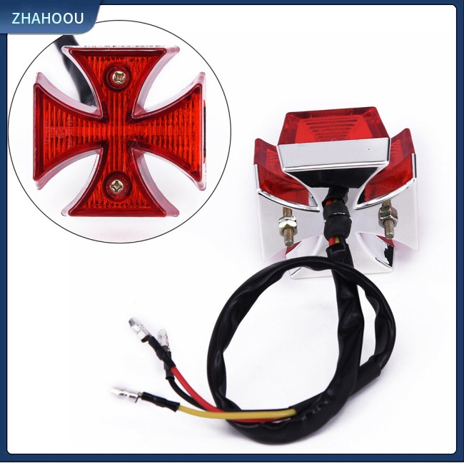 ☃Nhà Cửa☃ Đèn Led Phanh Xe Hình Chữ Thập Chuyên Dụng Cho Xe Mô Tô