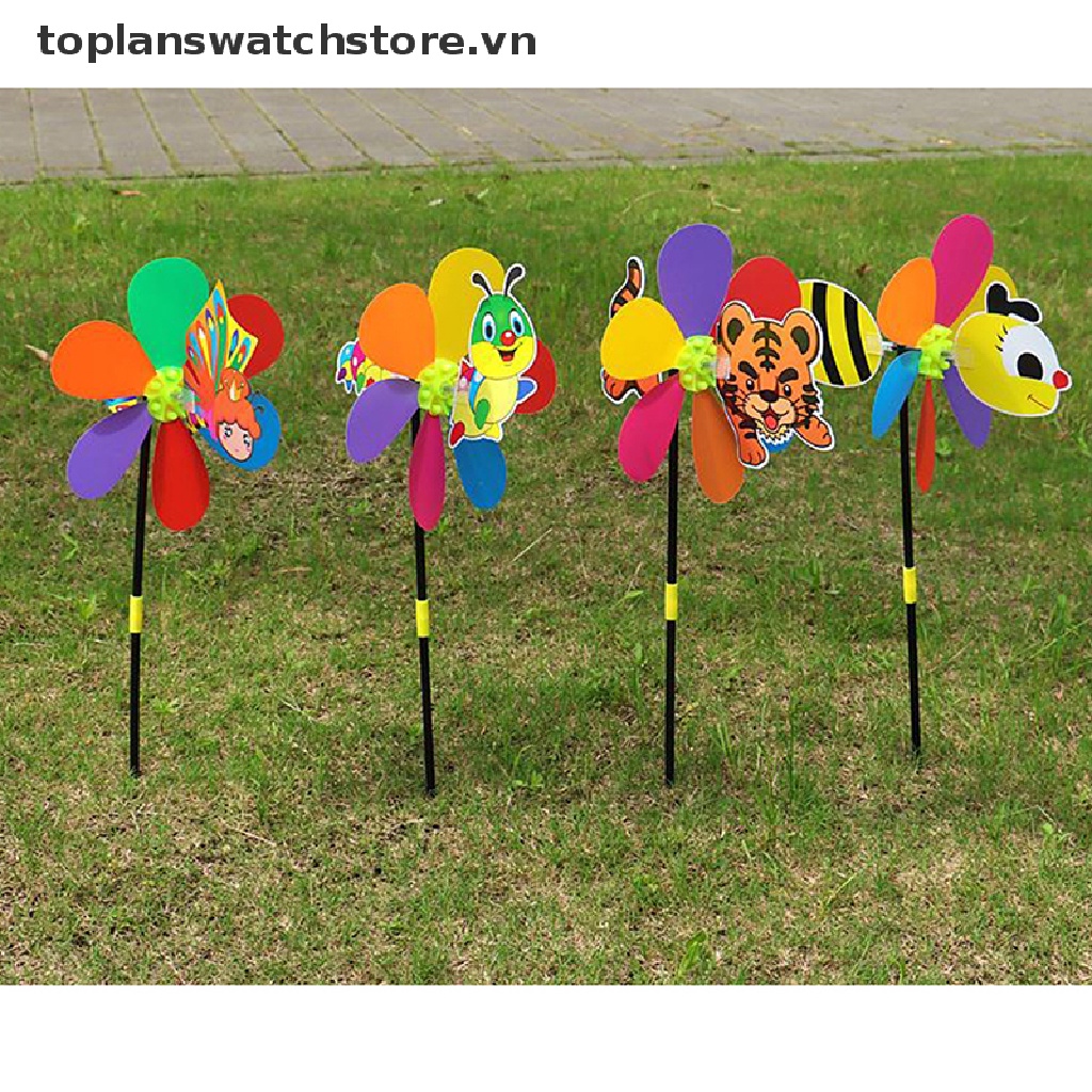 Toplanswatchstore Đồ Chơi Con Quay Hình Cối Xay Gió Ba Chiều Hoạt Hình Trang Trí Vườn Trẻ Em VN