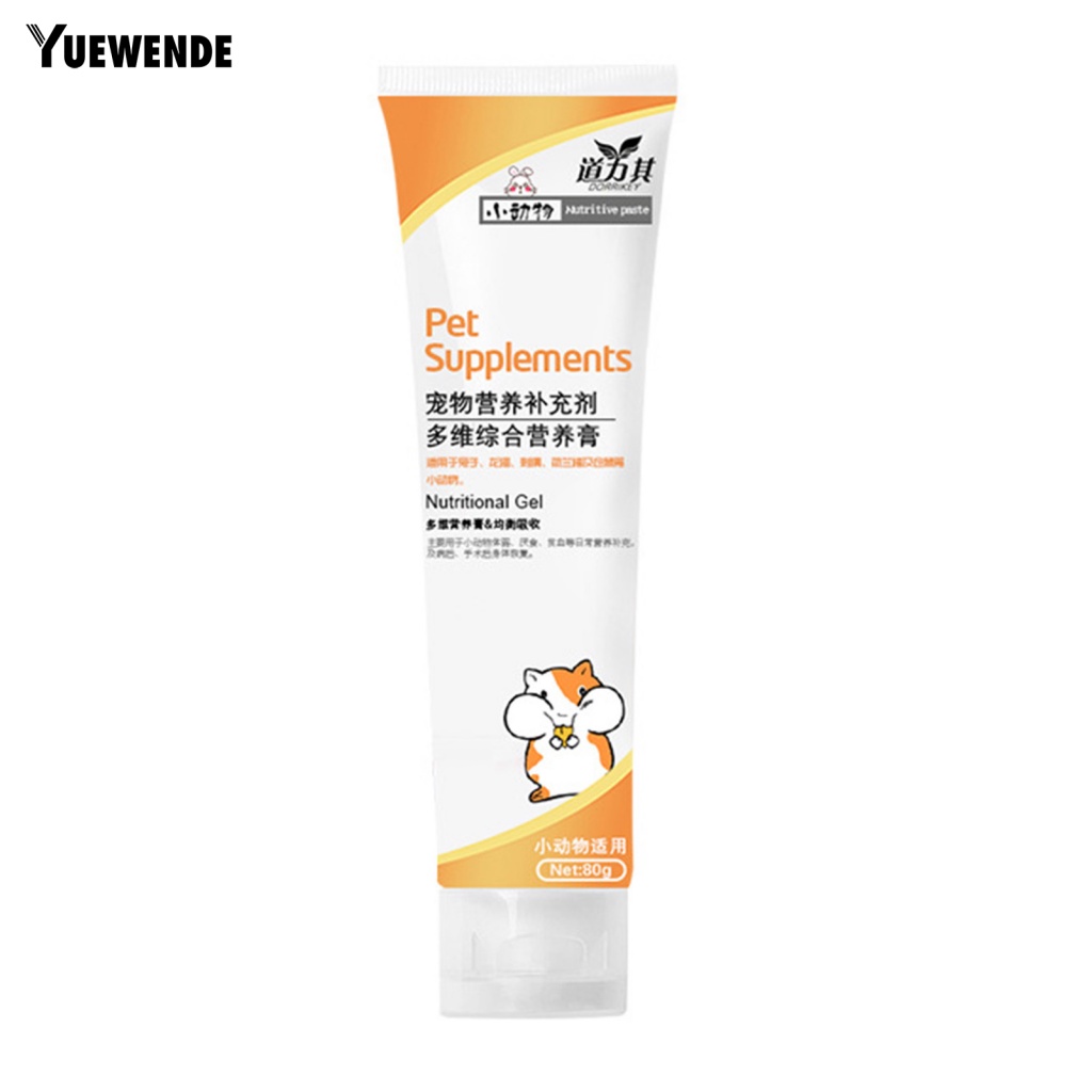 Kem Nuôi Dưỡng Chuột Hamster Và Thỏ Guinea 80g