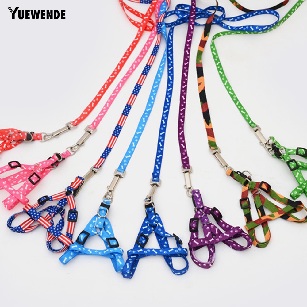 Dây Dắt Thú Cưng Đi Dạo Bằng Vải 120cm Điều Chỉnh Được