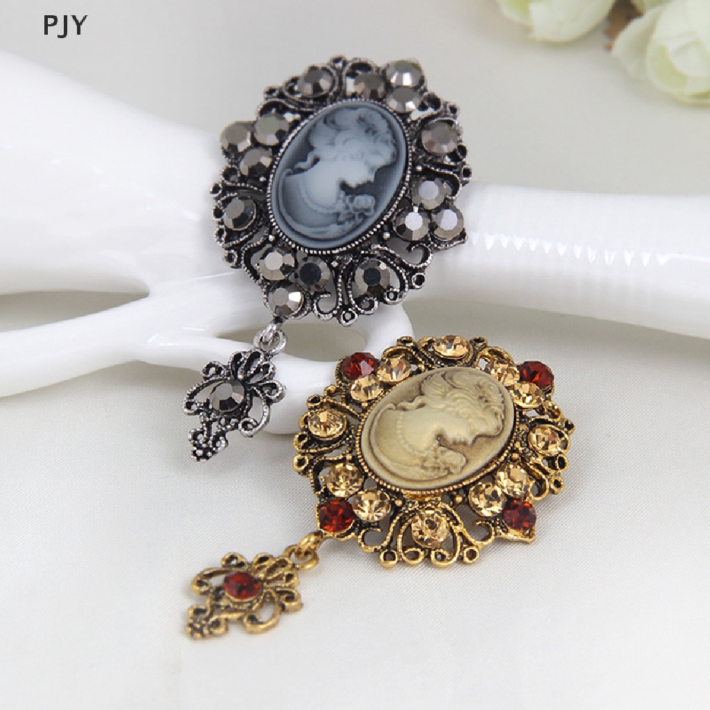 Pjy Ghim Cài Áo Đính Pha Lê Phong Cách Victoria Thời Trang Cho Nữ PJ