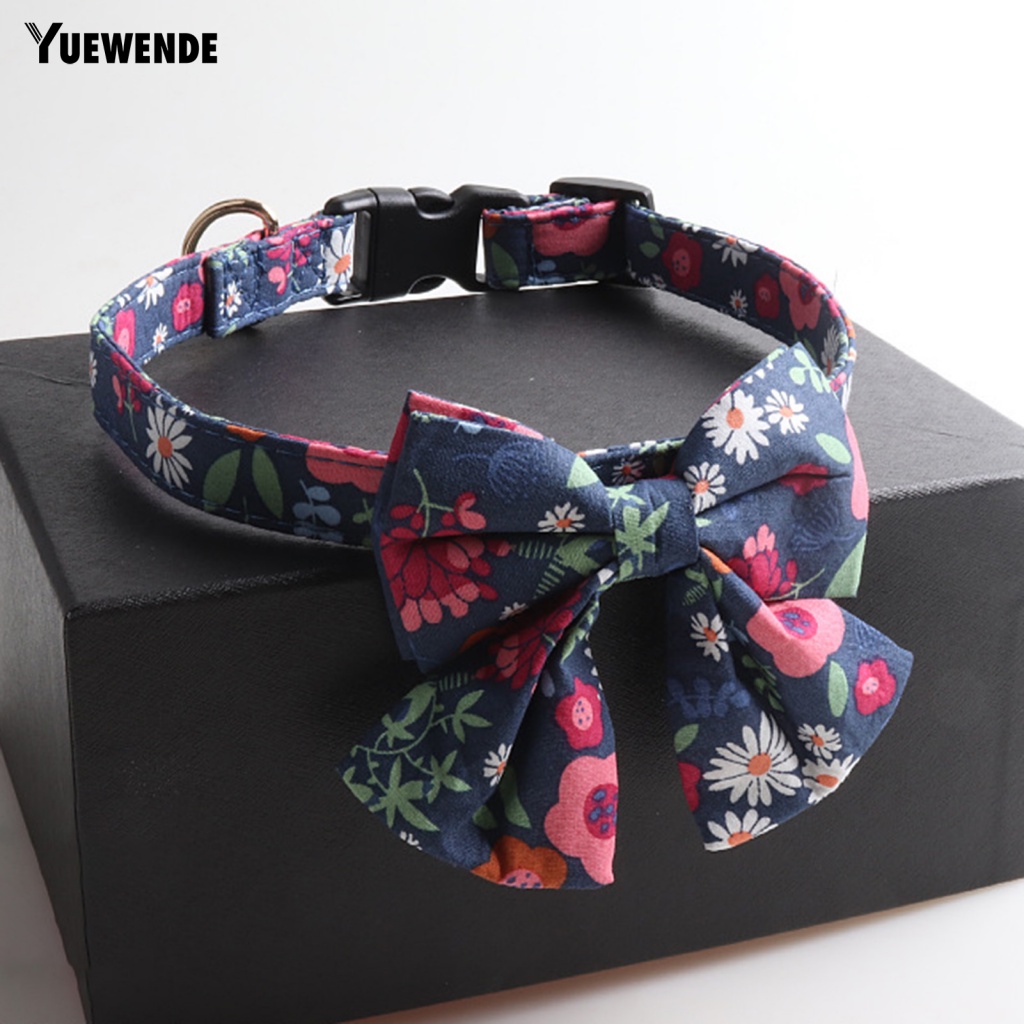 Vòng Cổ Thú Cưng Gắn Nơ Dễ Thương