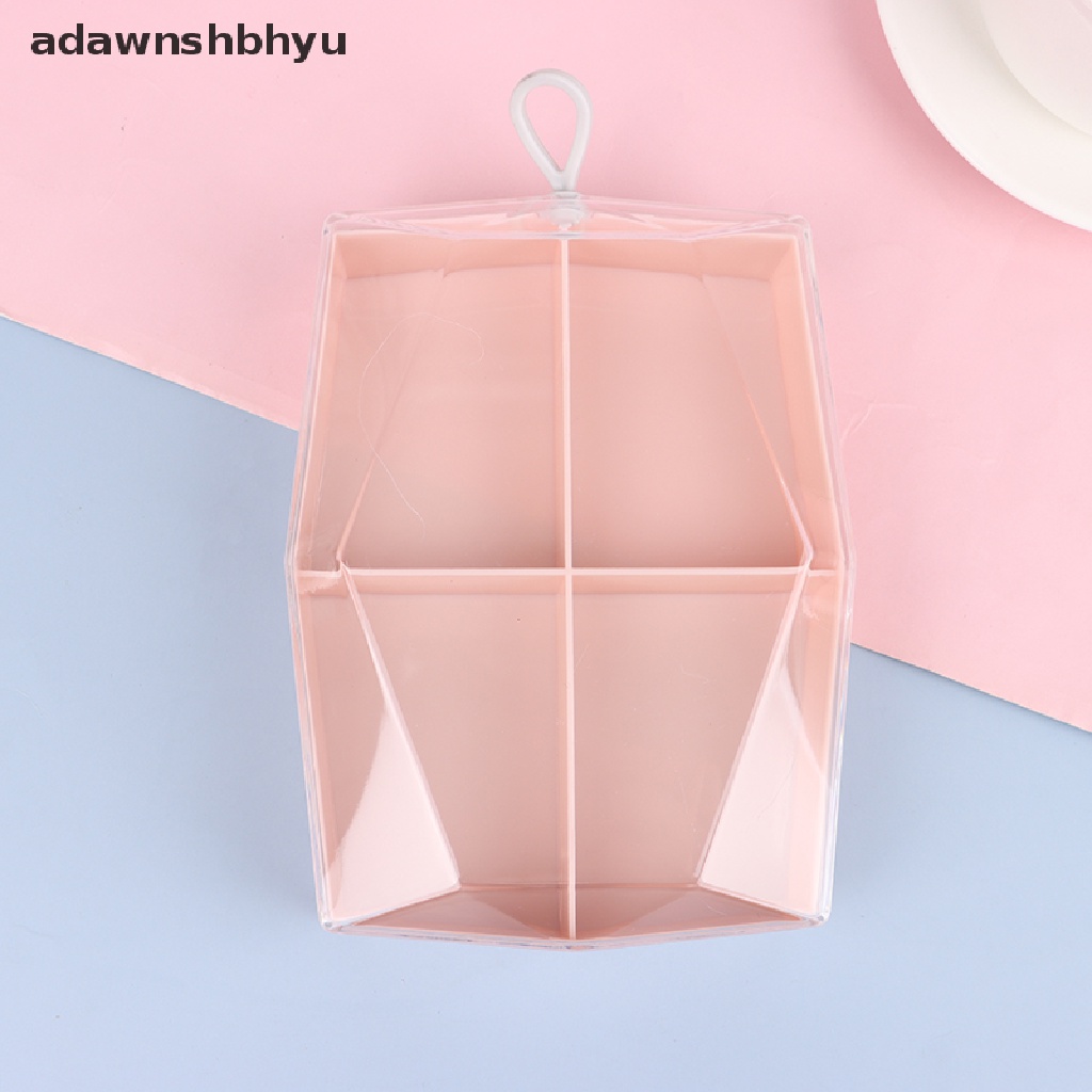 Hộp Đựng Mút Trang Điểm 4 Ngăn Tiện Lợi