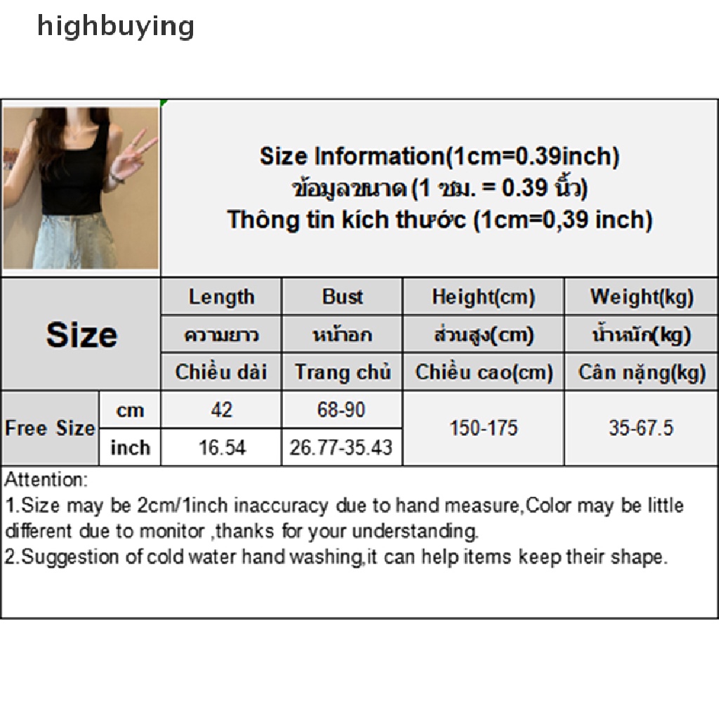 Áo Hai Dây Cổ Vuông Màu Sắc Thời Trang Quyến Rũ Cho Nữ