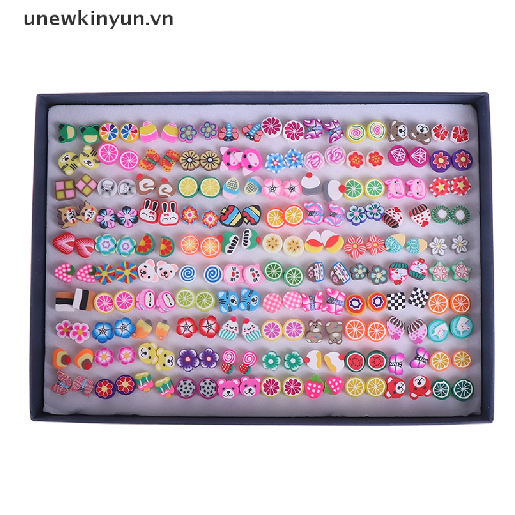 100 Đôi Bông Tai Hình Trái Cây Thời Trang Cho Nữ