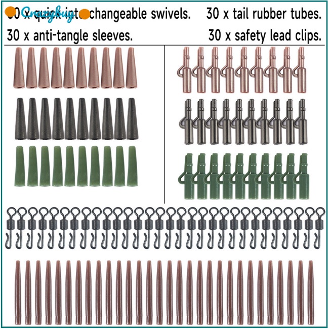 Cr Set 120 Phụ Kiện Câu Cá Chuyên Dụng