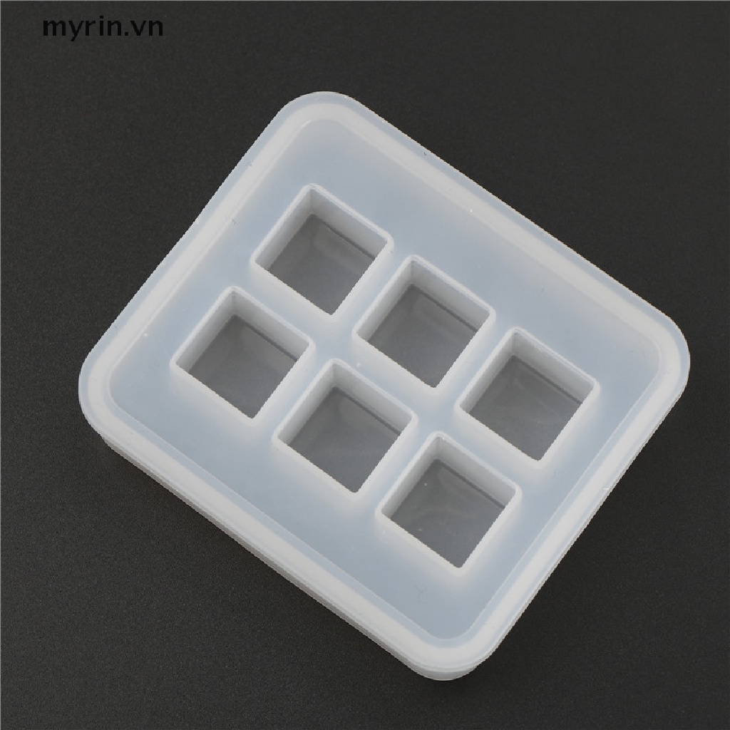 Khuôn Silicon Làm Hạt Nhựa resin Mặt Trang Sức