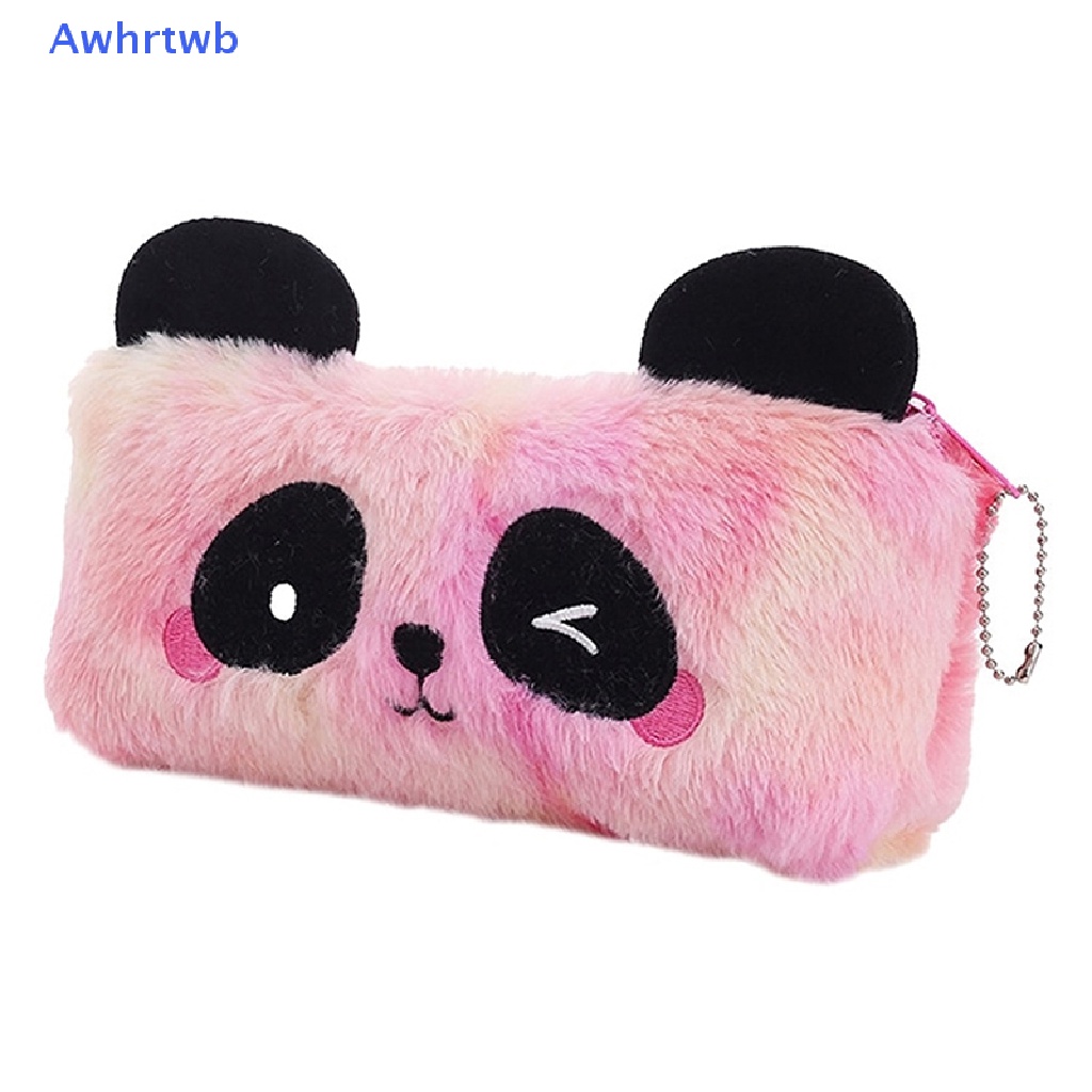 Túi Đựng Bút Hình Gấu Trúc Trắng Nhồi Bông Dễ Thương Mới