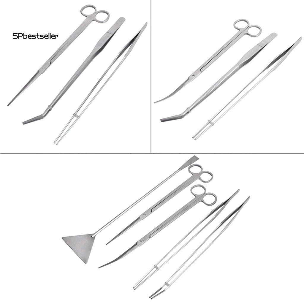 Set 3 / 5 Kéo Inox Gắp Thực Vật / Nước Bể Cá