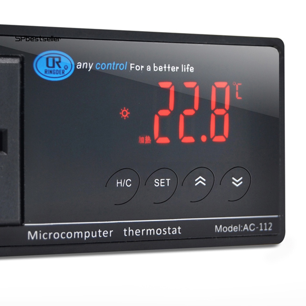 Bộ Điều Khiển Nhiệt Độ Kỹ Thuật Số LED Cho Bò Sát / Thằn Lằn / Rắn / Bể Cá