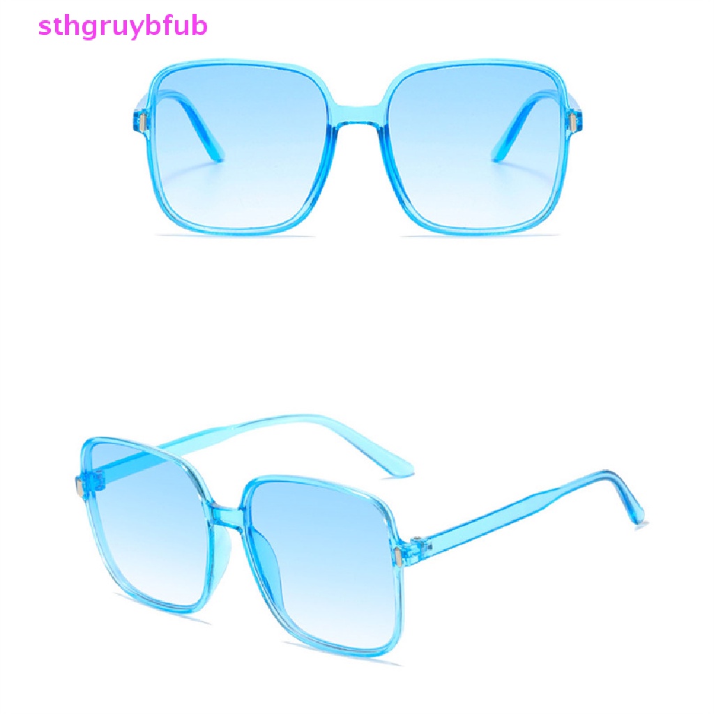 Kính Mát Gọng Vuông Chống Tia UV Thời Trang Cho Nữ