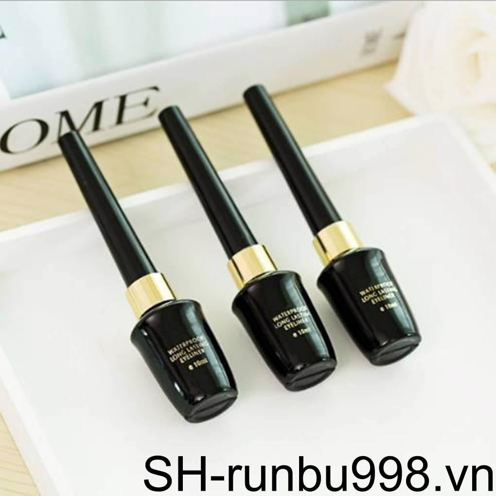 Bút Kẻ Mắt Dạng Lỏng 10ml Màu Đen Lâu Trôi Chống Thấm Nước Không Nhòe Dễ Sử Dụng Dành Cho Nữ