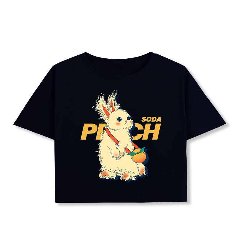 HIIXIIVI Áo Thun 100% Cotton Tay Ngắn Dáng Rộng Phong Cách Hàn Quốc Thời Trang Mùa Hè Mới Cho Nữ