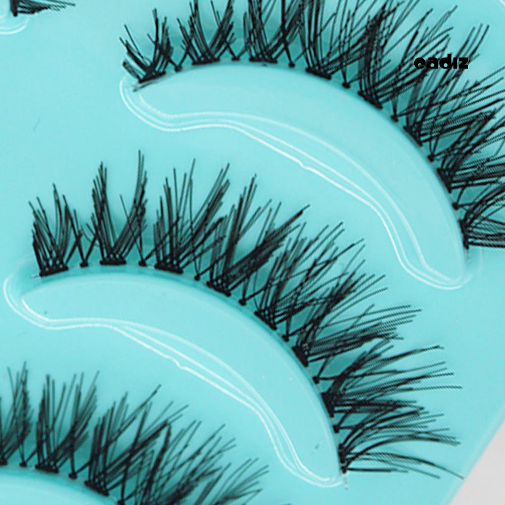 Bộ 5 Cặp Lông Mi Giả Dài Và Dày Handmade