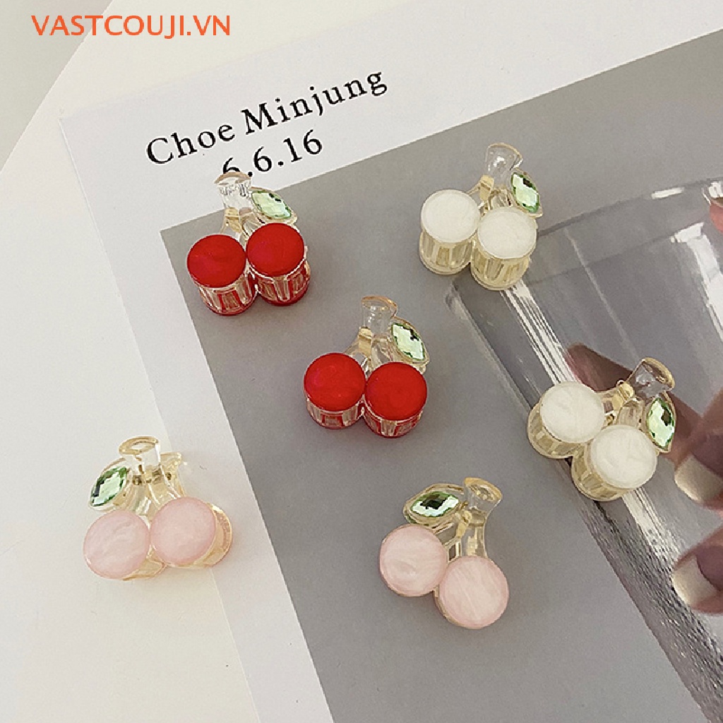 Kẹp Tóc Hình Quả Cherry Dễ Thương Cho Nữ