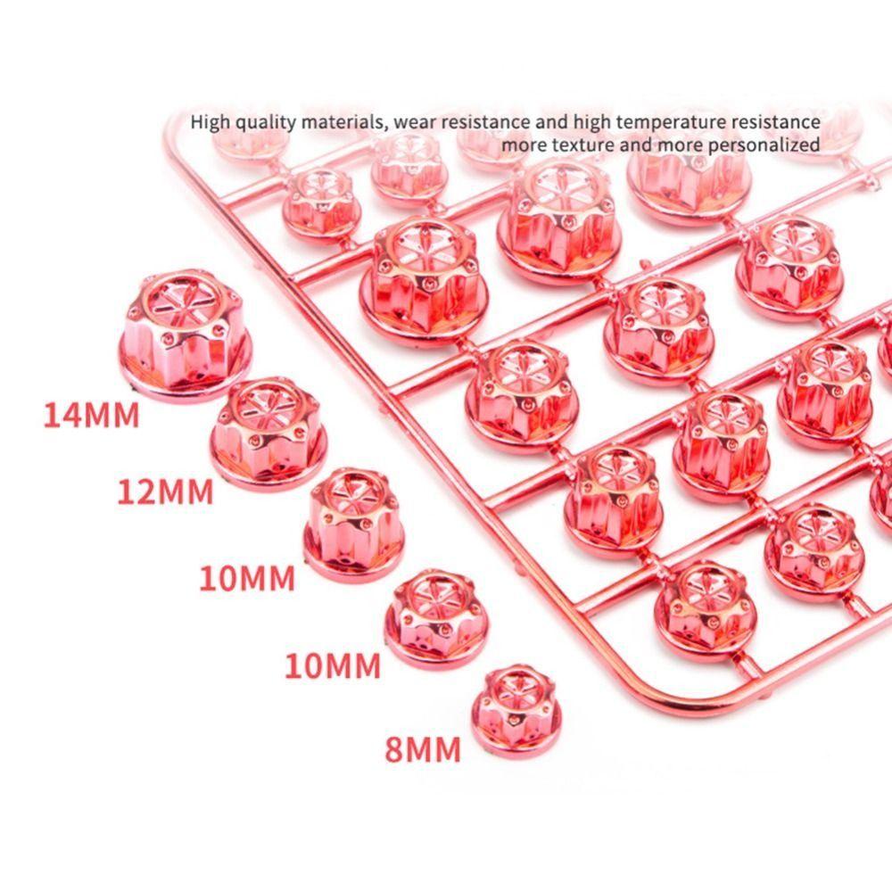 Bộ 30 Ốc Vít Chống Bụi Trang Trí Bánh Xe Máy / Xe Hơi